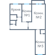 Окна в 3-ком. I-511 #1
