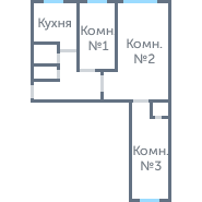 Окна в 3-ком. I-515 #1